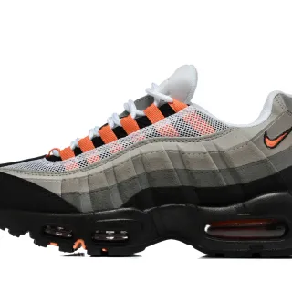 Nike Air Max 95 رمادي أسود برتقالي أحذية أسلوب حياة