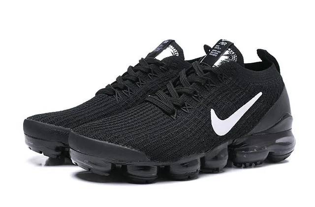Nike Air VaporMax Black White Running Shoes 6
