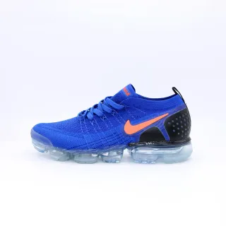 Nike Air VaporMax Flyknit أحذية رياضية أسلوب حياة أزرق ملكي برتقالي