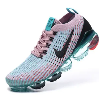 Nike Air VaporMax Knit Pink Blue दौड़ने की जूते