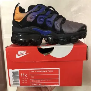 Nike Air VaporMax Plus Noir Violet Orange Gris Chaussures Lifestyle