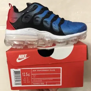 Nike Air VaporMax Plus Gradiente Azul Negro Rojo Zapatillas Lifestyle