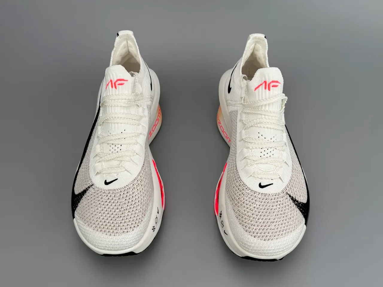 Nike Air Zoom Alphafly 3 सफेद काला गुलाबी रनिंग जूते 7