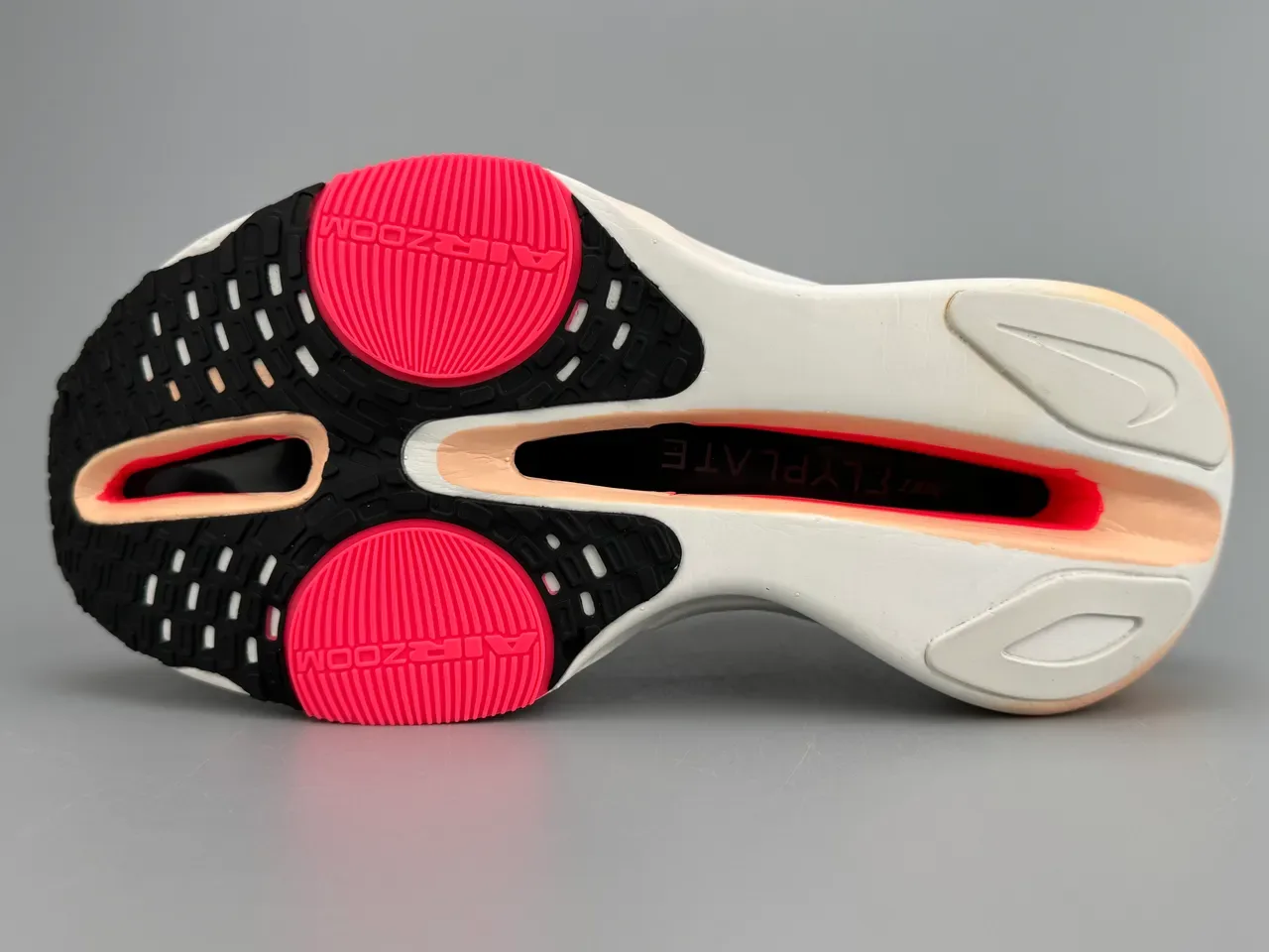 Nike Air Zoom Alphafly 3 सफेद काला गुलाबी रनिंग जूते 8