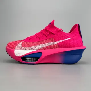 Nike Air Zoom Alphafly पिंक ब्लू निट ऊपरी दृश्यमय यूनिट रनिंग जूते
