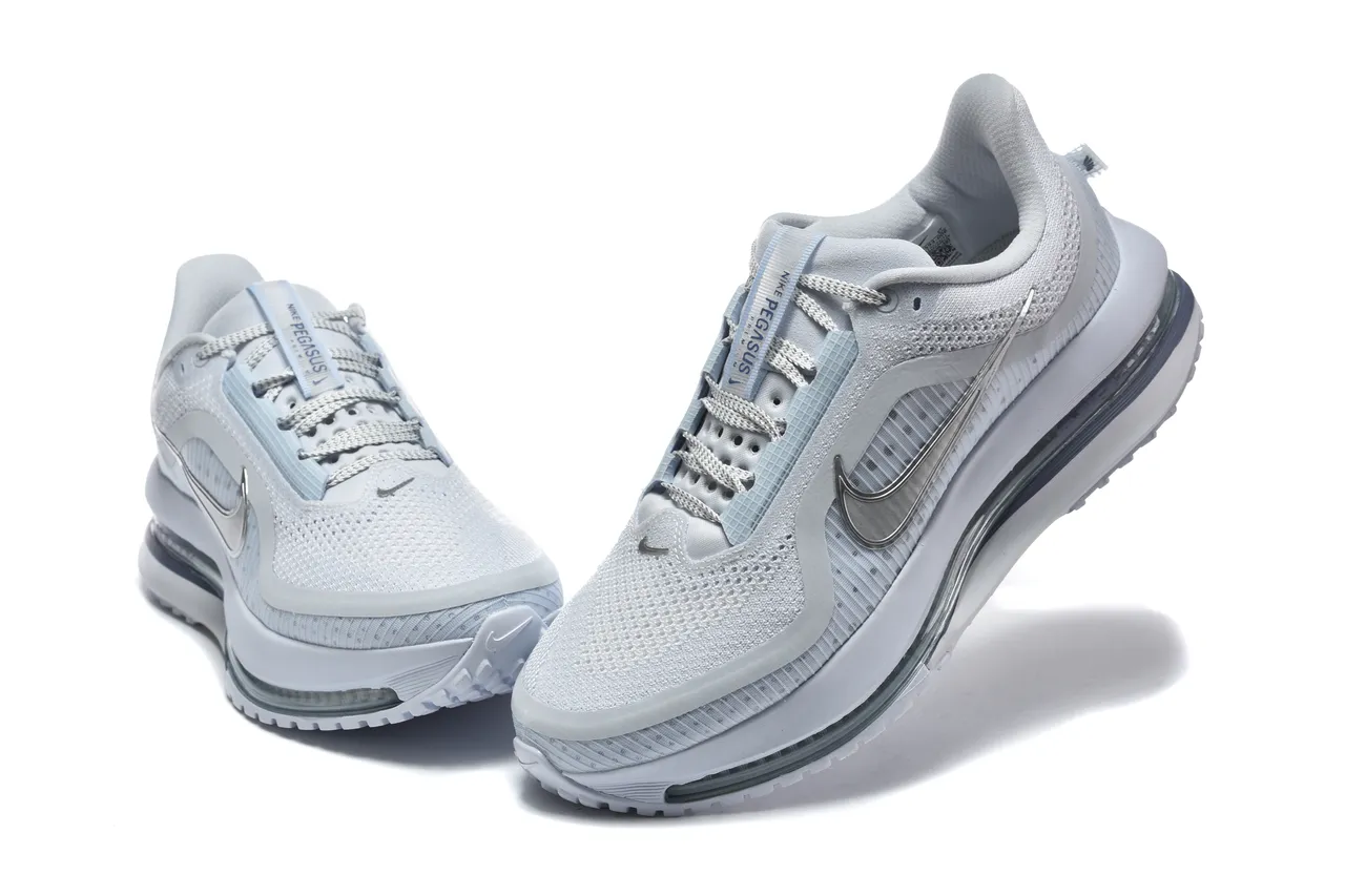 Nike Air Zoom Pegasus Light Gray Running Shoes 2