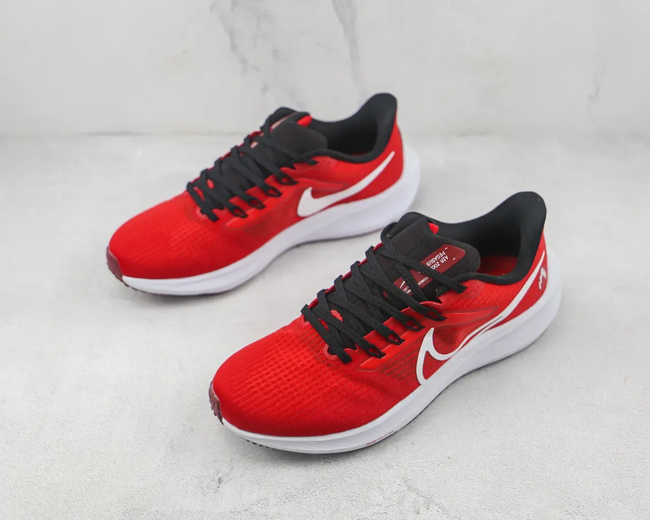 Nike Air Zoom Pegasus Rouge Blanc Noir Chaussures de running 4