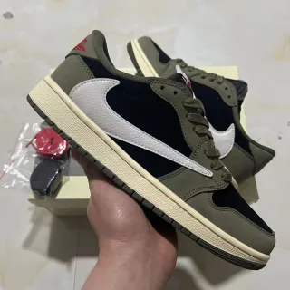 Nike الأخضر العسكري الأسود منخفض العلوي المواد المختلطة العليا أحذية أسلوب حياة
