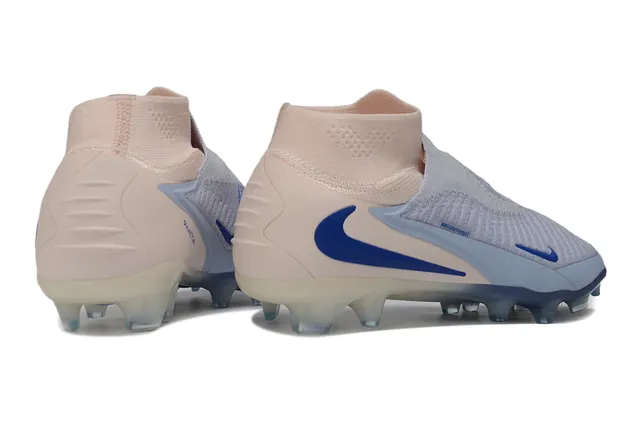 Nike Beige Bleu Ajustement chaussette Haut en tricot Col bas Terrain ferme Chaussures de football 5