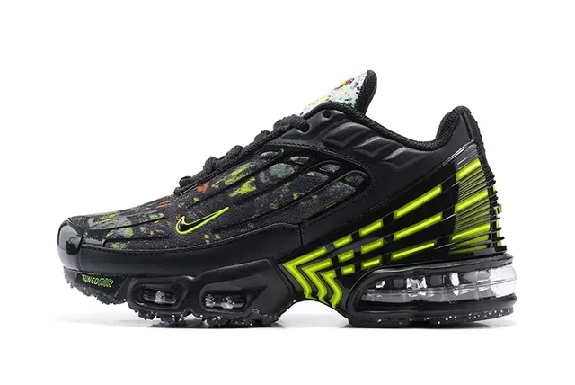 Nike Black Multicolor Layered Synthetic Cage Gradient Color Blocking Lifestyle Sneakers 10