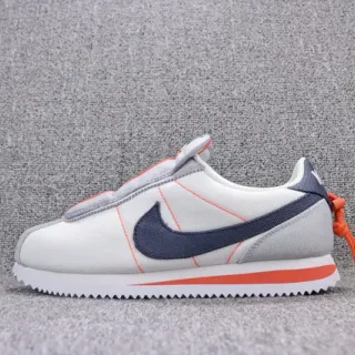 Nike Cortez Canvas White Navy Orange Lifestyle حذاء رياضي
