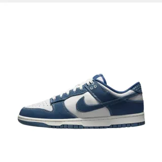 Nike Dunk Low نيفي وأبيض ستايل حياة حذاء