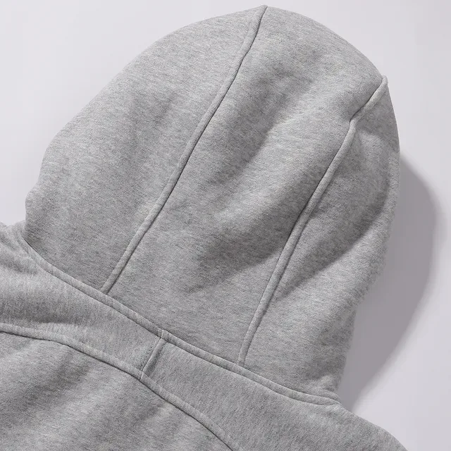 Nike Sweat à capuche Gris Noir Fermeture éclair totale Manches Raglan 6