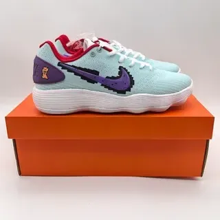 Nike Hyperdunk منخفض بيكسل مونستر أكوا بيربل أحذية رياضية أسلوب حياة