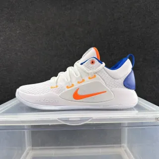 Nike Hyperdunk सफेद नीला उच्च टॉप जाल ऊपरी बास्केटबॉल जूते