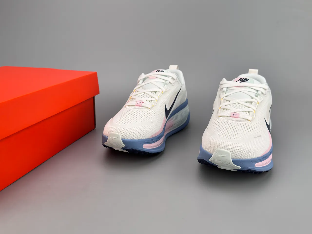 Nike Invincible Run ZoomX White Pink Blue Running Shoes 3
