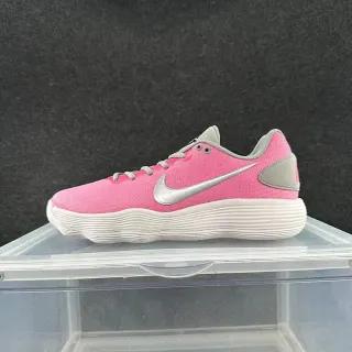 نيكي LunarEpic Low Flyknit وردي رمادي أبيض حذاء رياضي أسلوب حياة