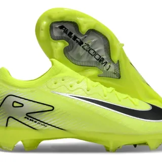 Nike Mercurial Vapor Air Zoom Neon Yellow Chaussures de football pour terrain ferme