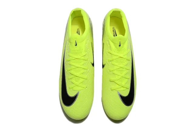 Nike Mercurial Vapor Air Zoom Neon Yellow Chaussures de football pour terrain ferme 2
