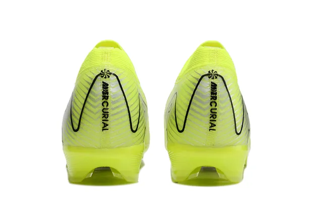 Nike Mercurial Vapor Air Zoom Neon Yellow Chaussures de football pour terrain ferme 4