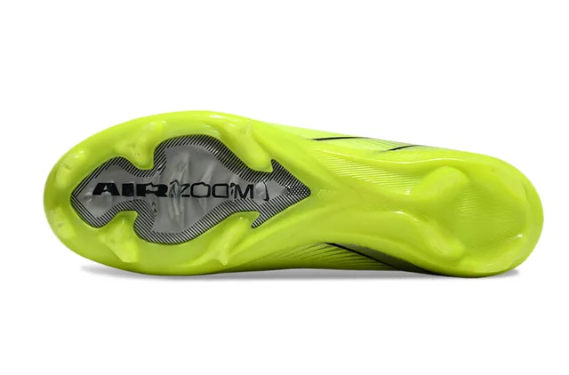 Nike Mercurial Vapor Air Zoom Neon Yellow Chaussures de football pour terrain ferme 6