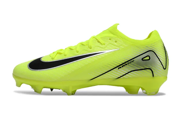 Nike Mercurial Vapor Air Zoom Neon Yellow Chaussures de football pour terrain ferme 8