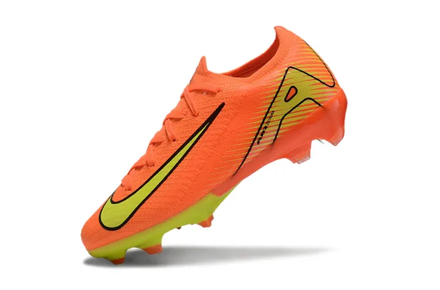 Nike Mercurial Vapor Air Zoom Orange Neon Firm-Ground Sapatos de futebol 3
