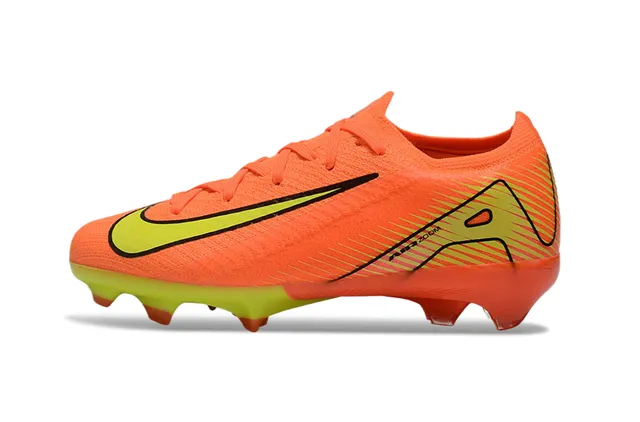 Nike Mercurial Vapor Air Zoom Orange Neon Firm-Ground Sapatos de futebol 7