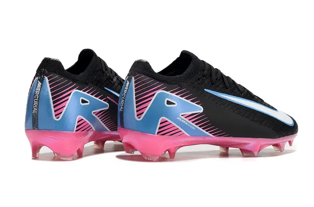 Nike Mercurial Vapor R Air Zoom Black Pink Blue أحذية كرة القدم للأرض الصلبة 5