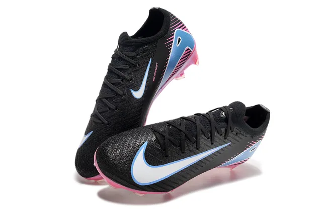 Nike Mercurial Vapor R Air Zoom Black Pink Blue أحذية كرة القدم للأرض الصلبة 7