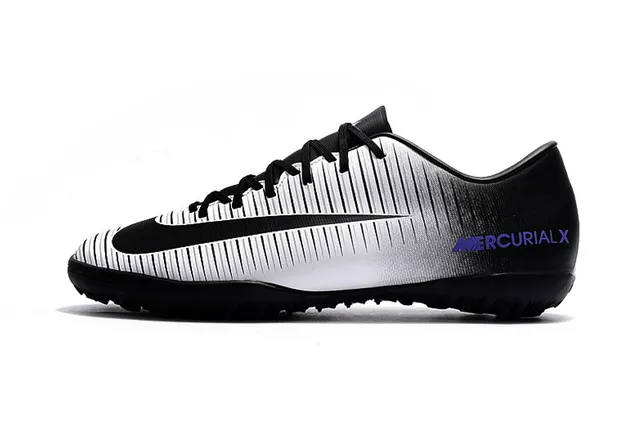 Nike Chaussures de football indoor orange noir silhouette basse ribbelée tige synthétique 12