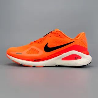 Nike Chaussures de course orange noir maille supérieure superpositions synthétiques