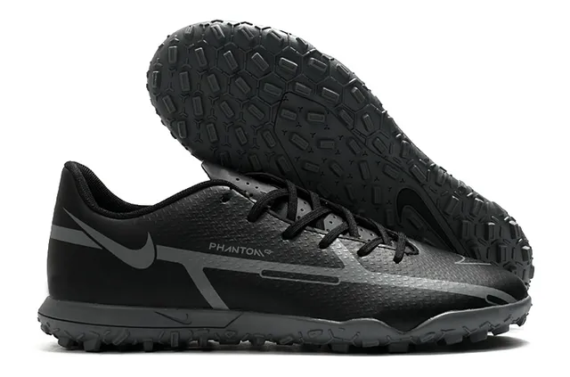 Nike Phantom GT Black Brown Low-Cut Synthetic Upper Turf Soccer Shoes 2
