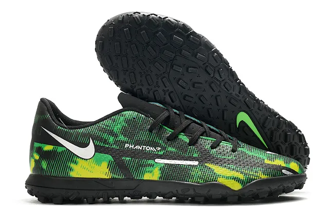 Nike Phantom GT Black Brown Low-Cut Synthetic Upper Turf Soccer Shoes 6