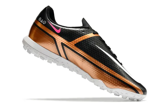 Nike Phantom GT Black Brown Low-Cut Synthetic Upper Turf Soccer Shoes 14