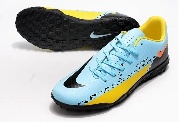 Nike Phantom GT Black Brown Low-Cut Synthetic Upper Turf Soccer Shoes 23