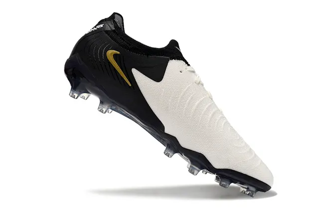 Nike Phantom GT Doré Noir Blanc Firm-Ground Chaussures de football 2