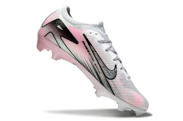 Nike Phantom GT tênis de futebol rosa prata malha degradê Firm-Ground 2