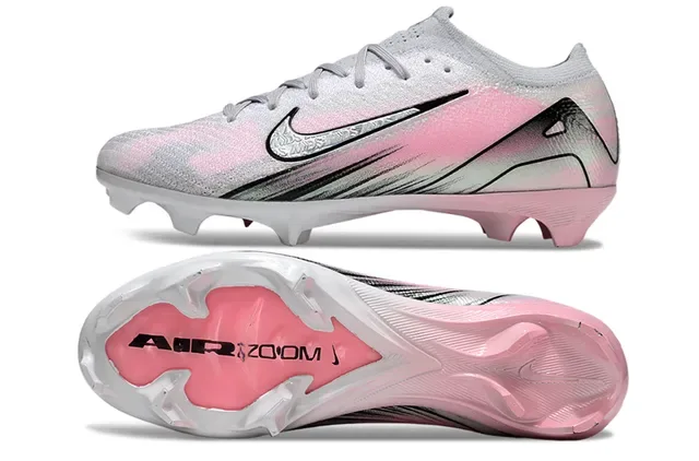 Nike Phantom GT tênis de futebol rosa prata malha degradê Firm-Ground 6