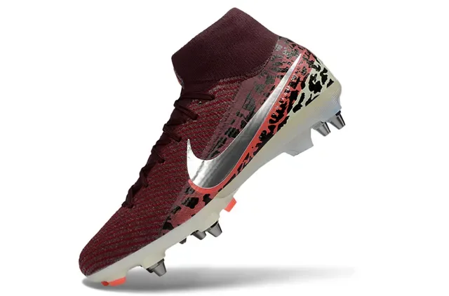 Nike Phantom GT United Burdeos Animal Print Chuteira Firm Ground 3