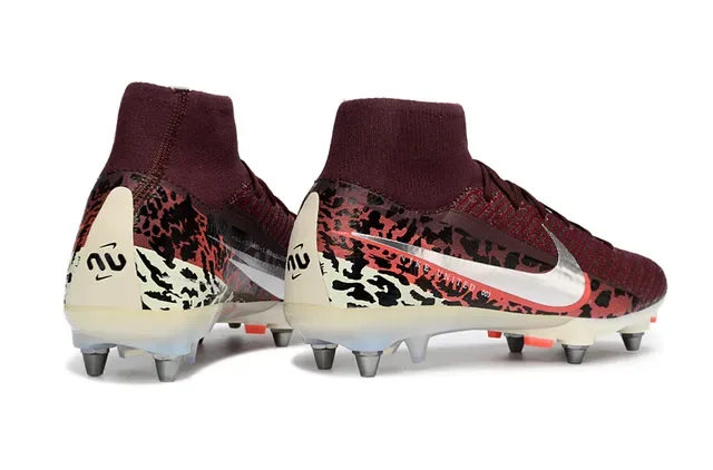 Nike Phantom GT United Burdeos Animal Print Chuteira Firm Ground 5