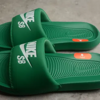 耐克 SB Slide 绿色 白色 橙色 拖鞋