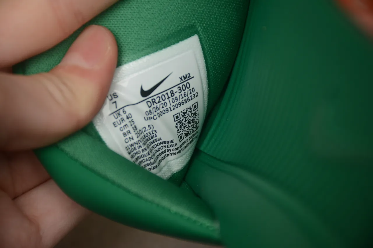 Nike SB Slide أخضر أبيض برتقالي صنادل 4