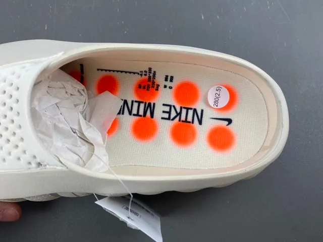 Nike Slide Off-White zapatilla perforada de espuma moldeada 4
