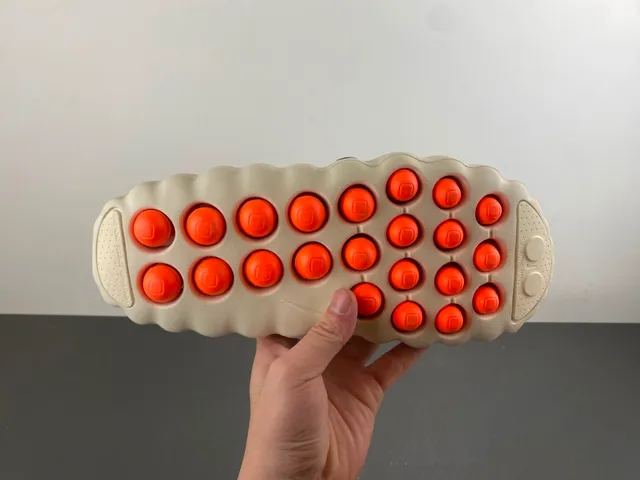 Nike Slide Off-White zapatilla perforada de espuma moldeada 5