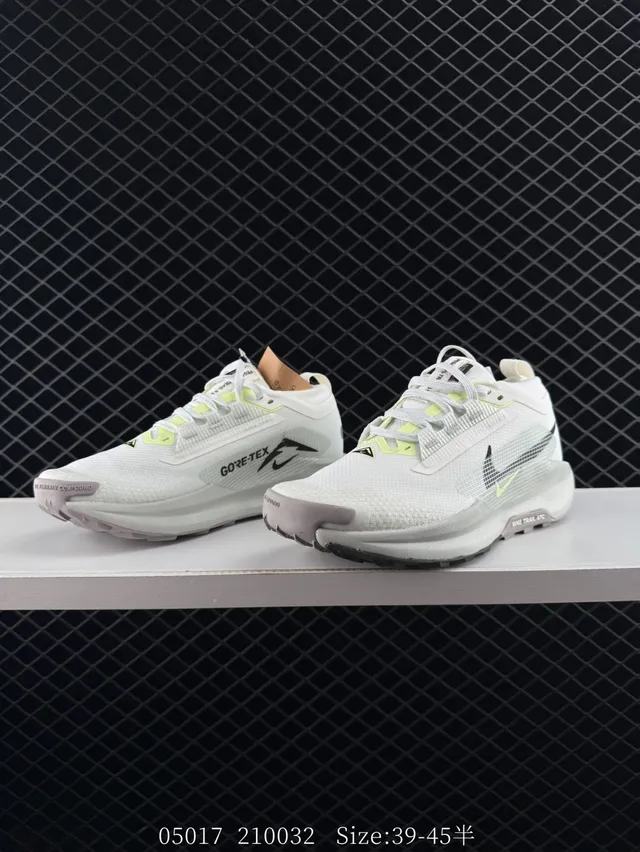 Nike Trail ATC Tênis de corrida Branco Verde Lima GORE-TEX 3