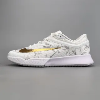 Nike Vaporwave tênis de corrida branco dourado de malha