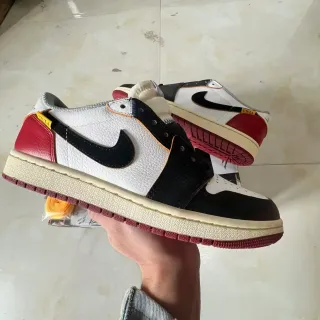 Nike أبيض أسود لوتوب كرة السلة silhouette متعدد اللوحات بناء جلد lifestyle sneakers