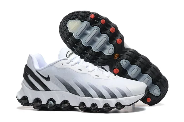 Nike Zapatillas Lifestyle Blancas y Negras de Bajo con Upper Híbrido Mesh-Synthetic 16