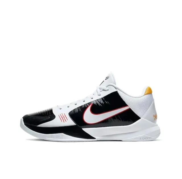 Nike白色黑色低帮轮廓分层合成笼篮球鞋 3